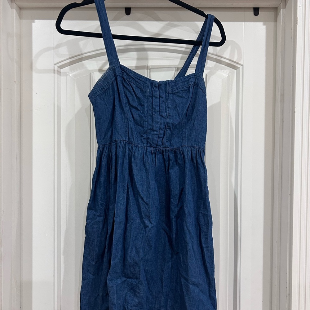 Blue Denim tank top Dress